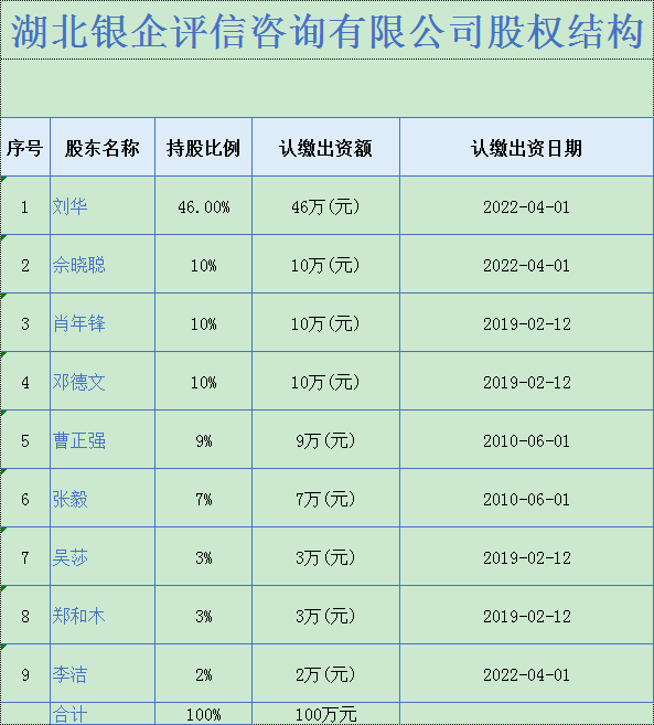 股权结构